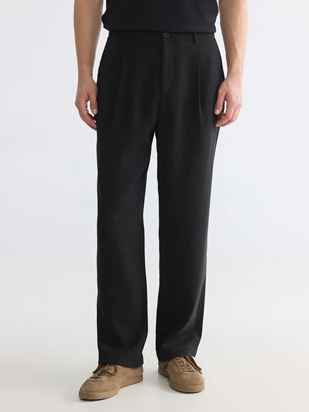LCW Vision Siyah Regular Fit Erkek Pantolon - Resim 3