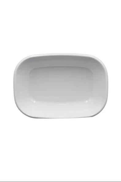 17 Cm Melamin Kare Kayı Tabak Royaleks-054 ürün görseli 1