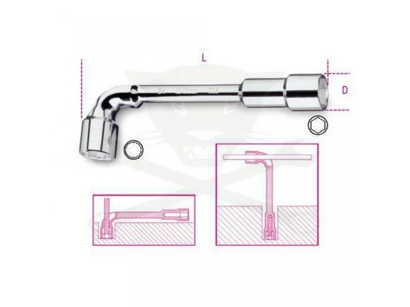 Beta 932 Pipo Anahtar 12x12mm ürün görseli 1