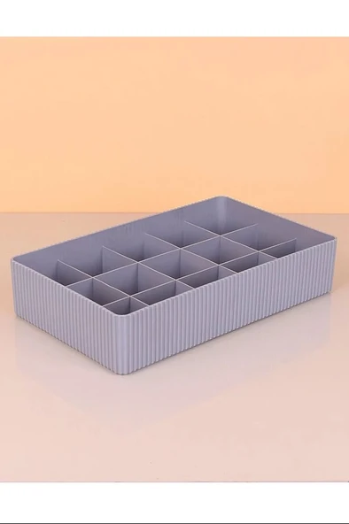 Onbeş Bölmeli Organizer 30 cm Plastik Royaleks-LV-245 ürün görseli 1
