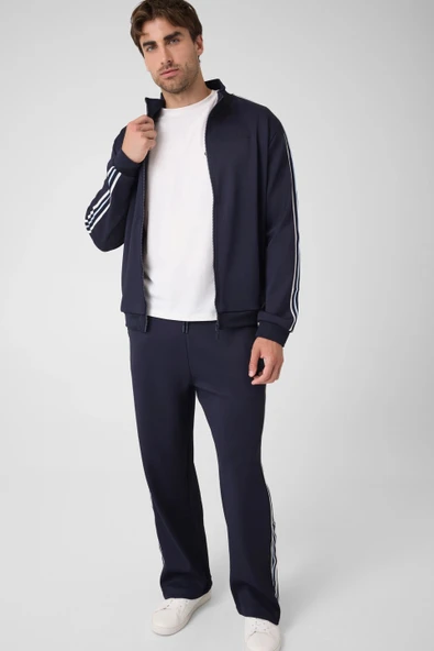 Guess Vicktor Straight Leg Erkek Lacivert Eşofman Altı Z6YB19K5011-G7V2 ürün görseli 1