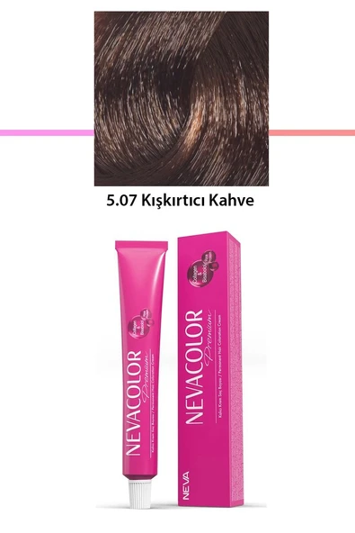 Premium 5.07 Kışkırtıcı Kahve - Kalıcı Krem Saç Boyası 50 g Tüp ürün görseli 1