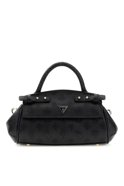Guess Diana Küçük Üstten Saplı Kapaklı Kadın Siyah El Çantası HWPD9727760-BLO ürün görseli 1