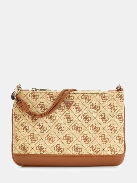 Guess Kirsten Düz Tasarım Kadın Kahverengi El Çantası PW7576P6322-NRC ürün görseli 1