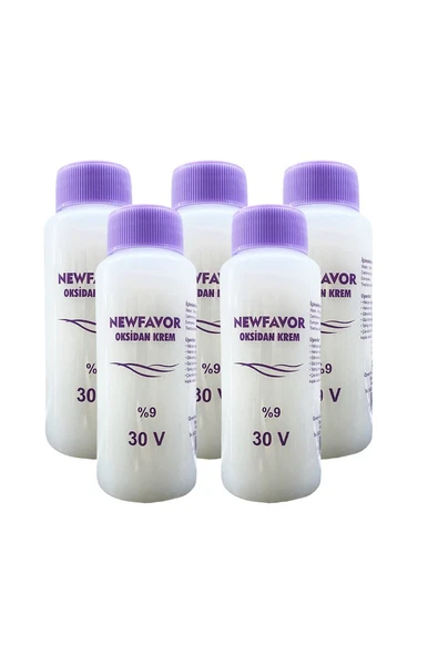 5 Adet Oksidan Krem Saç Boya Sıvısı 9'luk 30 volüme 60 ml ürün görseli 1