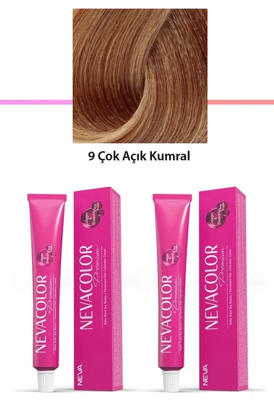 2 li Set Premium 9 Çok Açık Kumral - Kalıcı Krem Saç Boyası 2 X 50 g Tüp ürün görseli 1