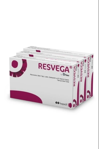 Resvega 60 Kapsül 3 Adet ürün görseli 1