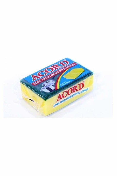 1 adet Jumbo Boy Endüstriyel Çok Amaçlı Bulaşık Süngeri  13x8x4 cm ürün görseli 1