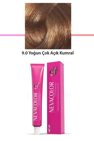 Premium 9.0 Yoğun Çok Açık Kumral - Kalıcı Krem Saç Boyası 50 g Tüp ürün görseli 1