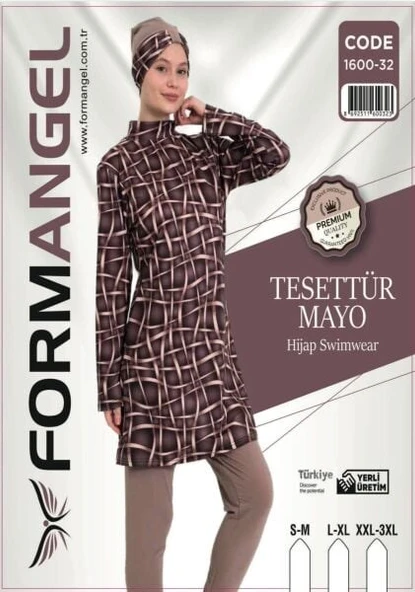 FORM ANGEL 1600-32 U.KOL F.LİKRA TESETTÜR MAYO ürün görseli 1