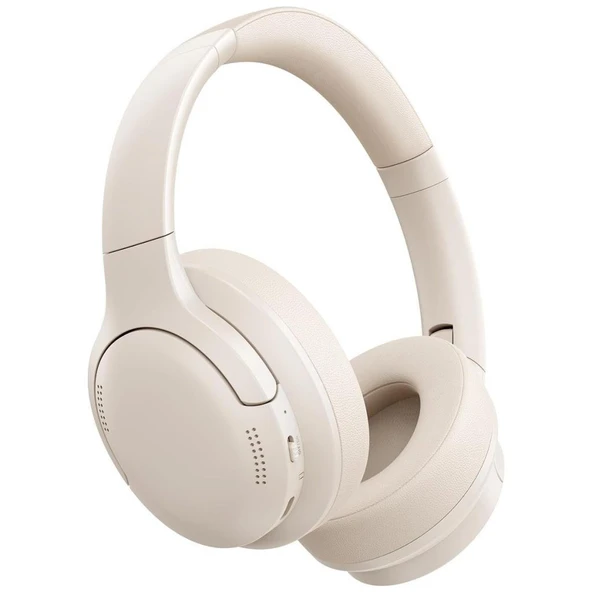Baseus Bass BH1 Lite Kablosuz Kulak Üstü Kulaklık – Bluetooth 6.0, ENC, Beyaz ürün görseli 1