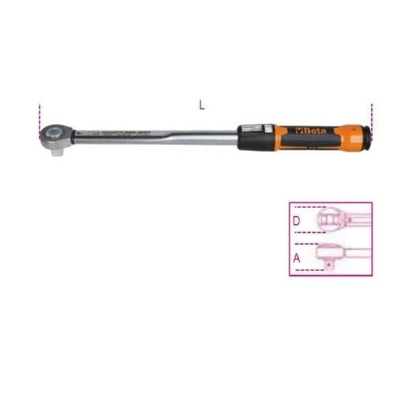 Beta 667/40 Manuel Gösterge Tork Anahtarı 80-400 Nm -3/4'' ürün görseli 1
