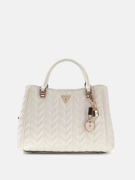 Guess Stacey Girlfriend Kadın Beyaz El Çantası HWGG9741060-OFF ürün görseli 1