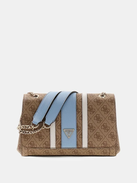 Guess Noelle II Dönüştürülebilir Kapaklı Kadın  Omuz Çantası HWBS9672210-LLU ürün görseli 1
