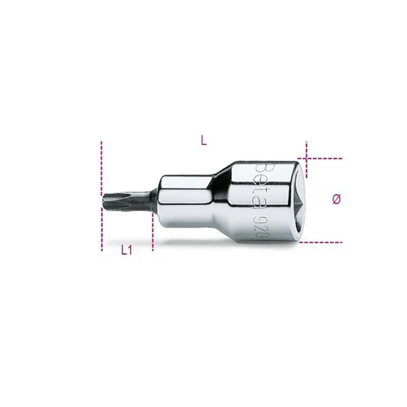 Beta 920TX-L Torx Allenli Lokma Uzun T50L ürün görseli 1