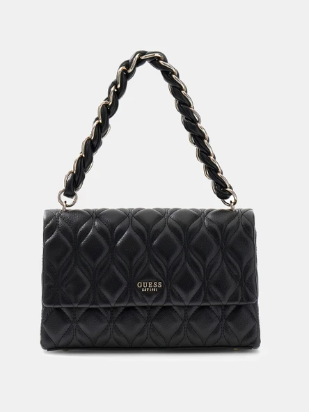 Guess Maxine Kapaklı Kadın Siyah Omuz Çantası HWQG9733200-BLA ürün görseli 1