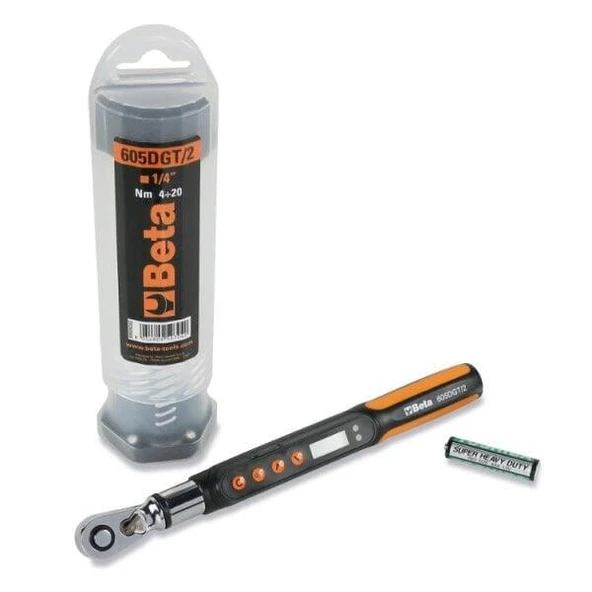Beta 605DGT/2 Dijital Tork Anahtarı 4-20 Nm 1/4'' – Elektronik Hassas Ölçüm ve Profesyonel ürün görseli 1