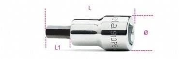 Beta 910PE 3/8'' Allen Lokma 3mm ürün görseli 1