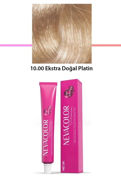 Premium 10.00 Ekstra Doğal Platin - Kalıcı Krem Saç Boyası 50 g Tüp ürün görseli 1