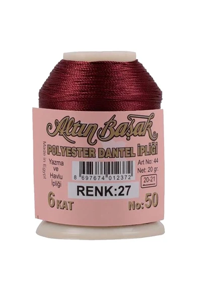 Altınbaşak Oya ve Dantel İpi 20 gr - Royaleks - No: 027 ürün görseli 1