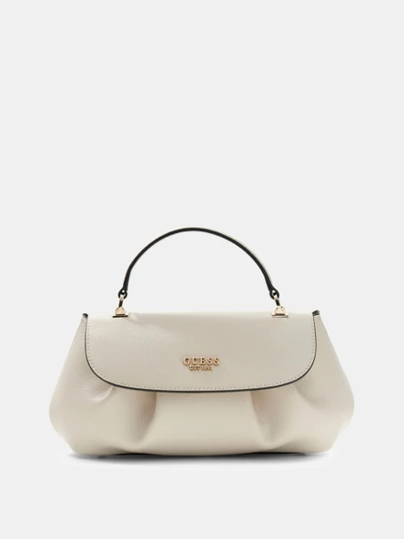 Guess Amorette Üstten Saplı Kapaklı Kadın Beyaz El Çantası HWBG7898190-OFF ürün görseli 1