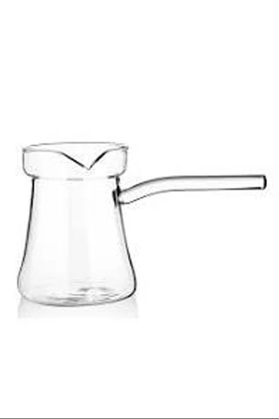 Isıya Dayanıklı Borosilikat Cam Cezve 400 Ml. Royaleks-CLKN-1860 ürün görseli 1