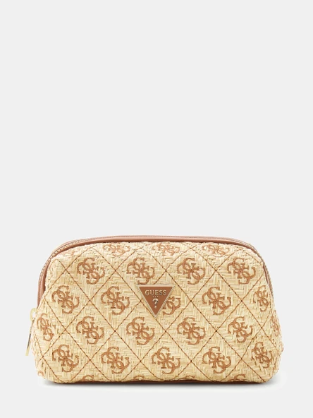 Guess Kirsten Küçük Makyaj Kadın Kahverengi Makyaj Çantası PW7575P6390-NRC ürün görseli 1