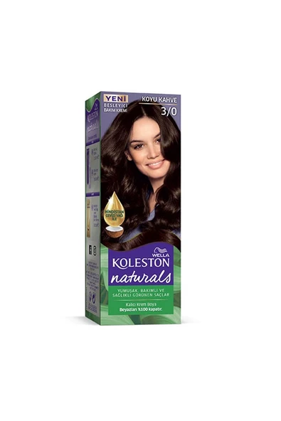 Naturals Saç Boyası Koyu Kahve 3/0 ürün görseli 1