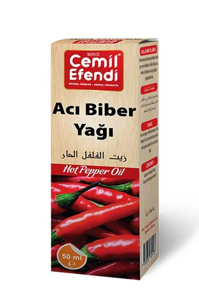 Acı Biber Yağı 50 Ml. ürün görseli 1