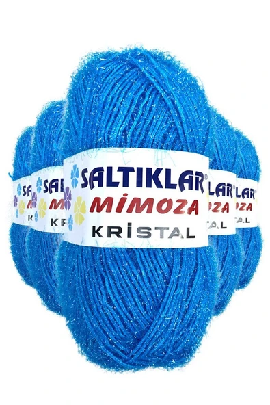 5 Adet Mimoza Kristal Işıltılı Şal Patik Yelek İpi 03 ürün görseli 1