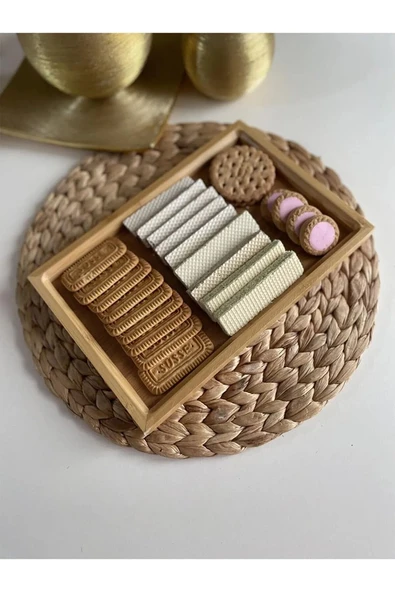 Bambu Çok Amaçlı Düzenleyici Sunum Tepsisi (33 Cm X 22 Cm) Royaleks-81287 ürün görseli 1