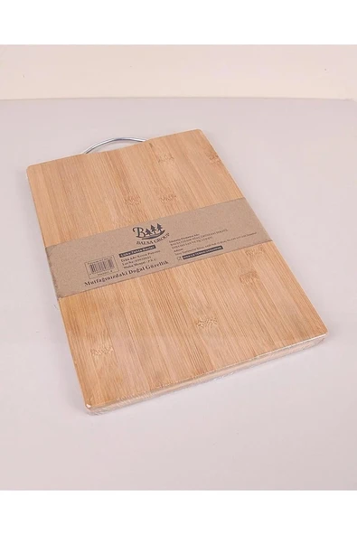 Bambu Ekmek Kesme Tahtası 36x26x1,8 Cm Royaleks-67461 ürün görseli 1