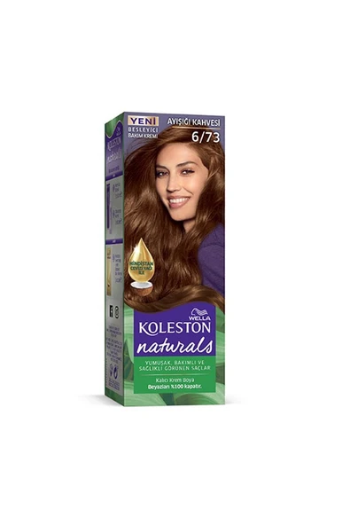 Naturals Saç Boyası Ayışığı Kahvesi 6/73 ürün görseli 1