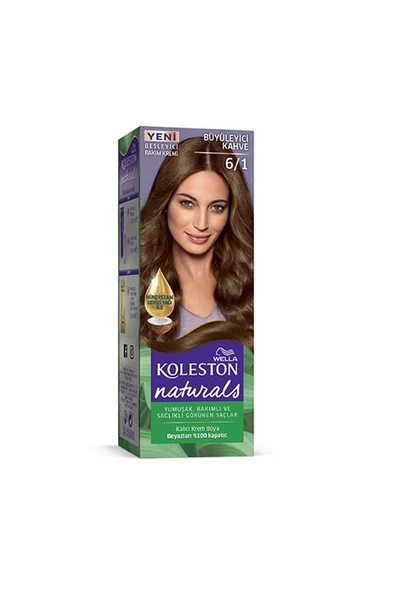 Naturals Saç Boyası Büyüleyici Kahve 6/1 ürün görseli 1