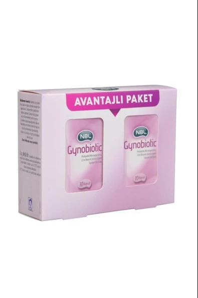 NBL Gynobiotic 10 Kapsül 2 Adet ürün görseli 1
