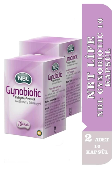 NBL Gynobiotic 10 Kapsül 2 Adet ürün görseli 1