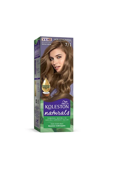 Naturals Saç Boyası Küllü Kumral 7/1 ürün görseli 1