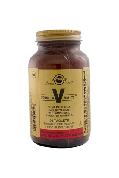 Solgar Vm 75 Multivitamin 90 Tablet ürün görseli 1