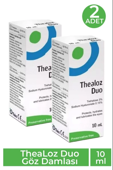 Thealoz Duo Göz Damlası 10 ml 2 Adet ürün görseli 1