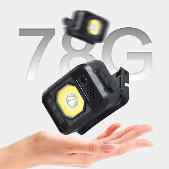 Ps-024 Pratik Sensörlü Sinyalli Şarjlı Kafa Lambası - Resim 2