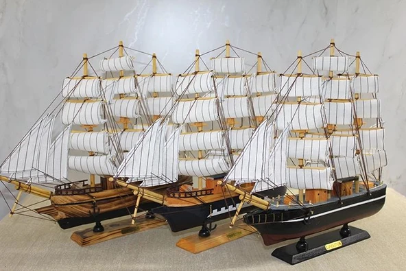 Ahşap Yelken Gemi Alk3446 ürün görseli 1