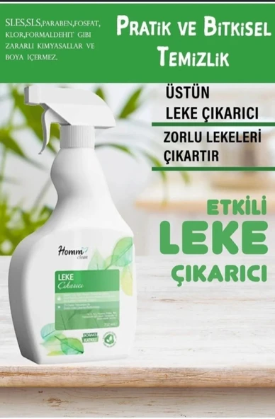 Homm bitkisel Güçlü Leke Çıkarıcı 750 ml - Resim 2