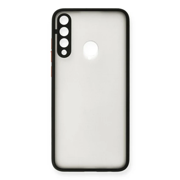 Huawei Y6p Kılıf Montreal Silikon Kapak - Siyah ürün görseli 1