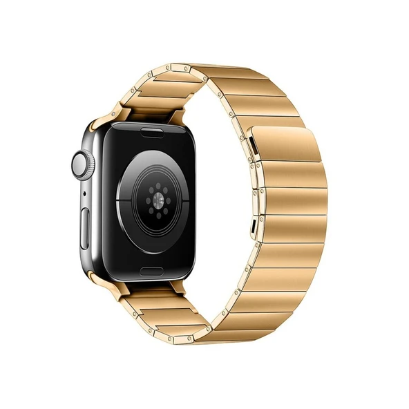 Apple Watch 38mm Kr404 Huks Kordon (saat Değildir) - Gold ürün görseli 1