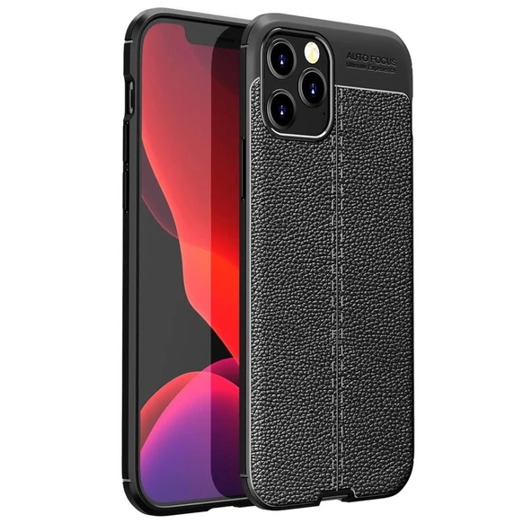 Apple İphone 12 Pro Max Kılıf Auto Focus Kapak - Siyah ürün görseli 1