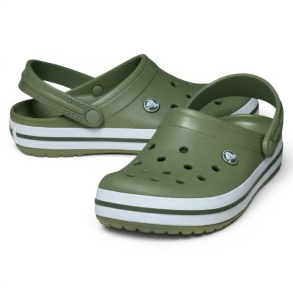 Crocs Haki Klasik Terlik - Resim 5