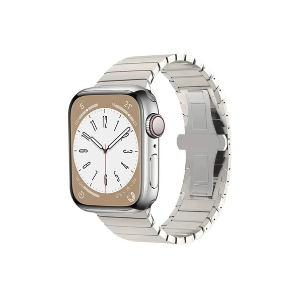Apple Watch 38mm Kr413 Fine Steel Kordon (saat Değildir) - Yıldız Işığı ürün görseli 1