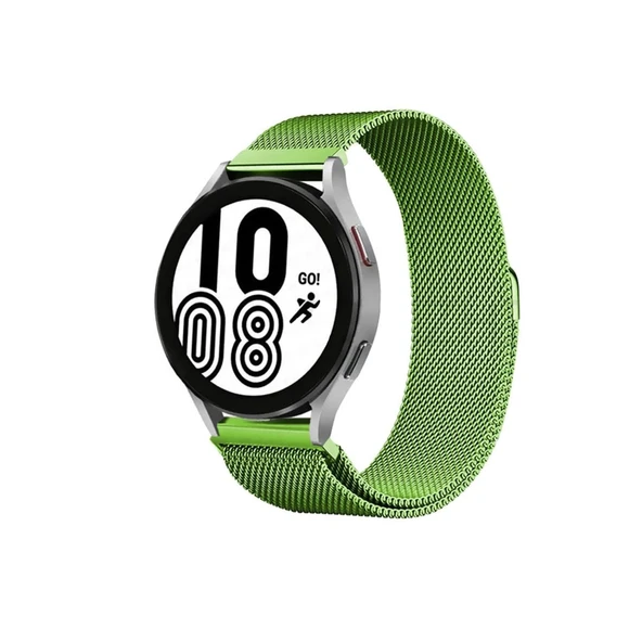 Samsung Galaxy Watch 4 Metal Mıknatıslı Kordon (saat Değildir) - Yeşil ürün görseli 1
