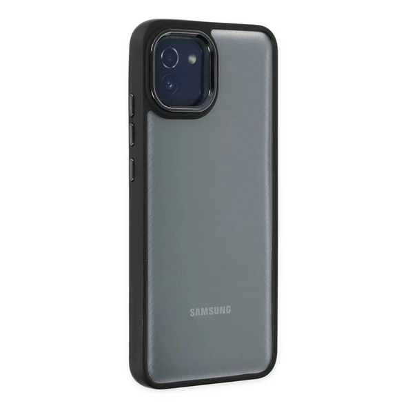 Samsung Galaxy A03 Kılıf Dora Kapak - Siyah ürün görseli 1
