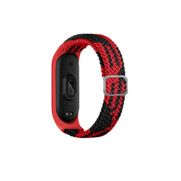 Xiaomi Mi Band 7  Kordon (saat Değildir) - Kırmızı-siyah ürün görseli 1